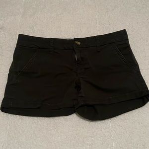 Olive Green American Eagle Stretch Shorts